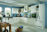 Modrá kuchyně - Lucca 618